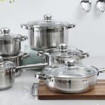 Wilson Stainless Steel 12-Piece Cookware Set