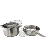 Wilson Stainless Steel 12-Piece Cookware Set