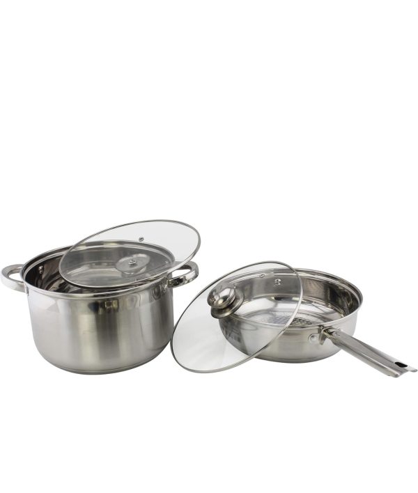 Wilson Stainless Steel 12-Piece Cookware Set