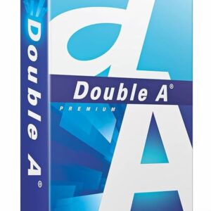 Double A - Printer Copy Paper, Size A4, GSM 80, 500 Pages Ream