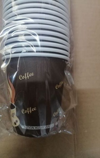 Paper Cup 7 Oz without handle 50 pc per pack 20 pack per carton